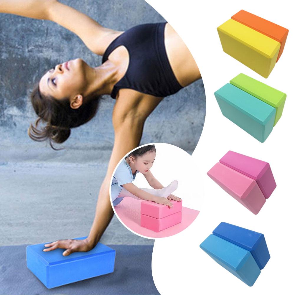 Pilates Yoga Block Exercises - EVA Foam Yoga Block Props Brick