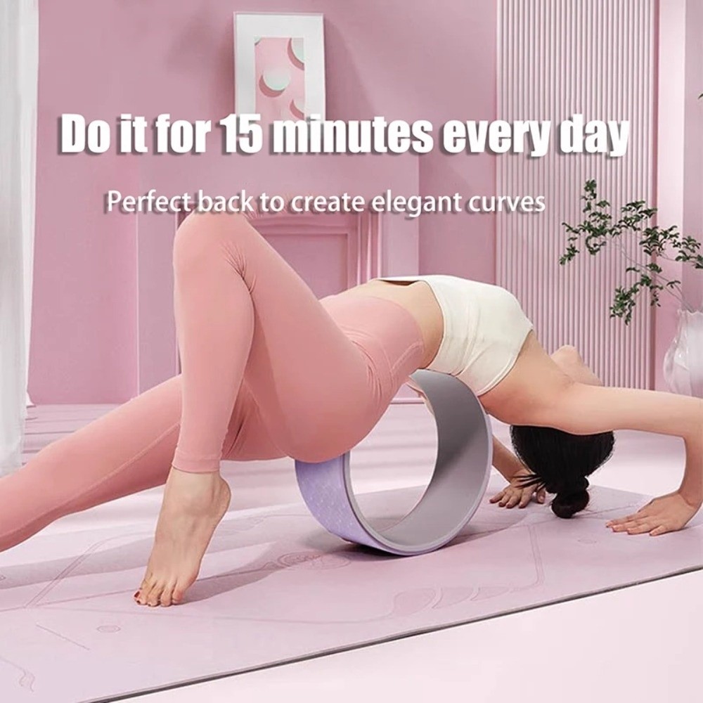Pilates Yoga Wheel - Muscle Massage Yoga Wheel Multi-Functional Back