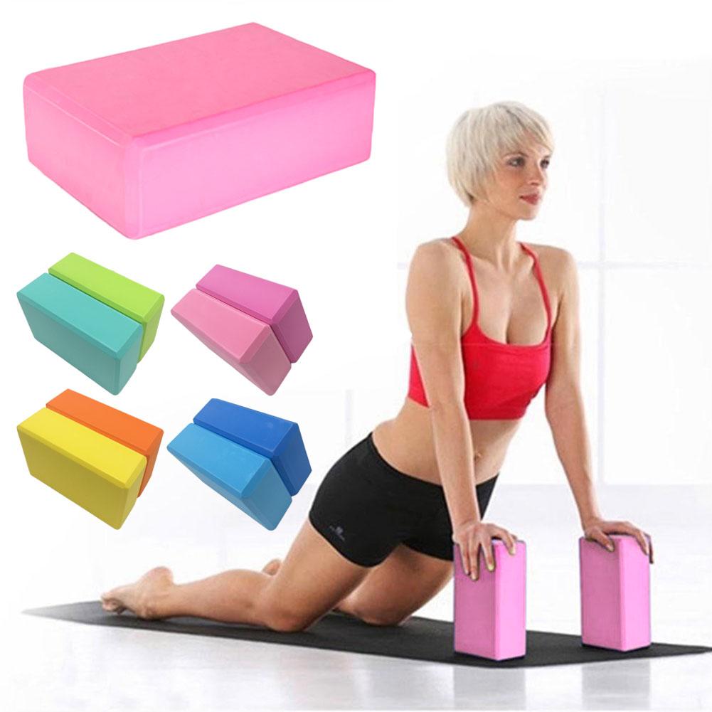 EVA Foam Yoga Block Props Bric - đánh giá và giá Pilates Yoga Block Exercises