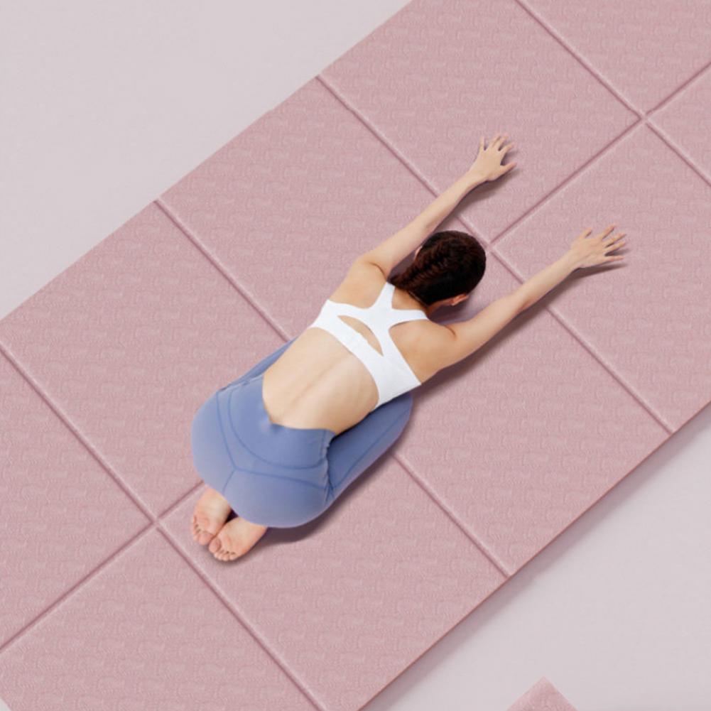 Foldable Yoga Mat Extra Portab - đánh giá và giá Pilates Yoga Mat Thickness