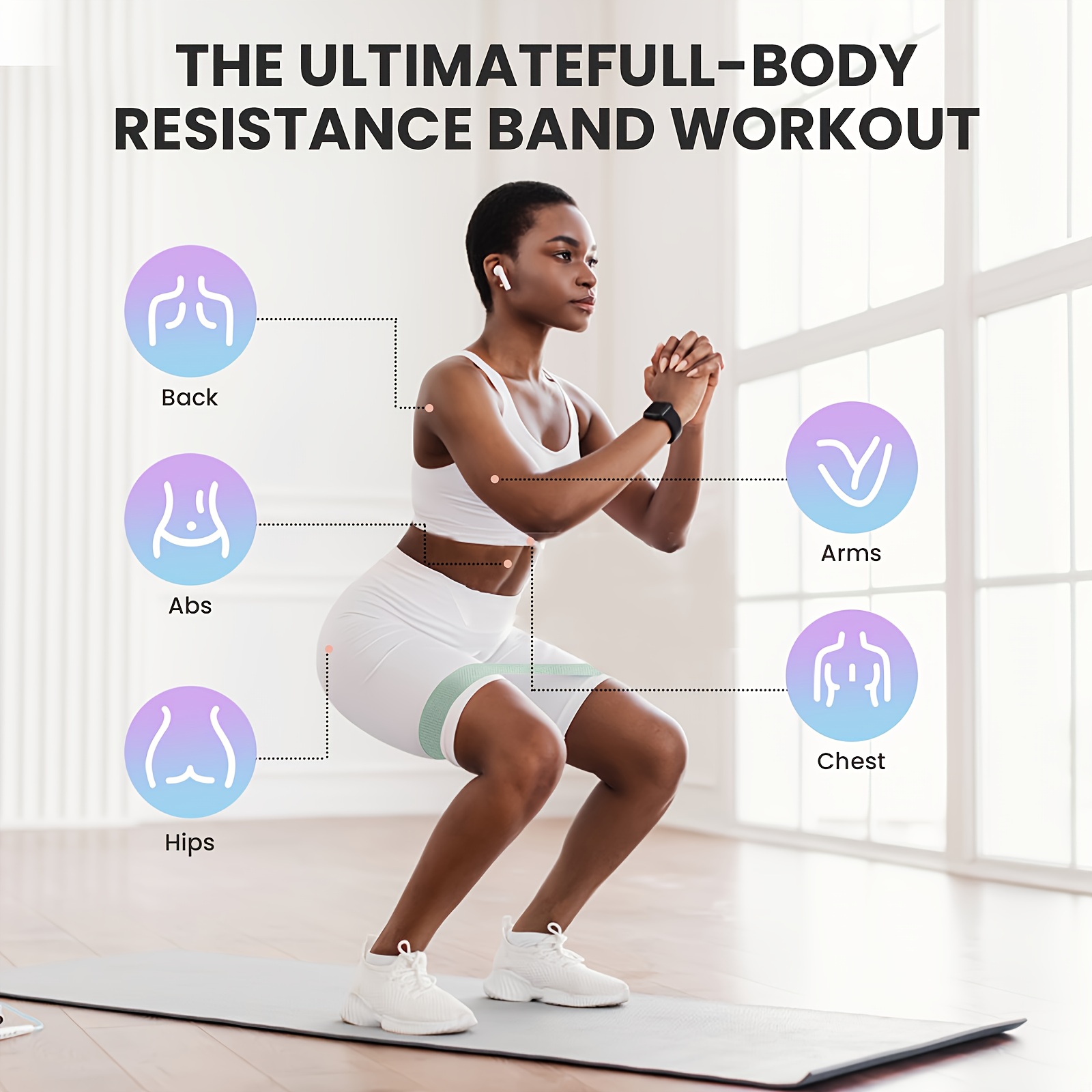 Fitness Resistance Bands with  - đánh giá và giá Pilates And Yoga Studio