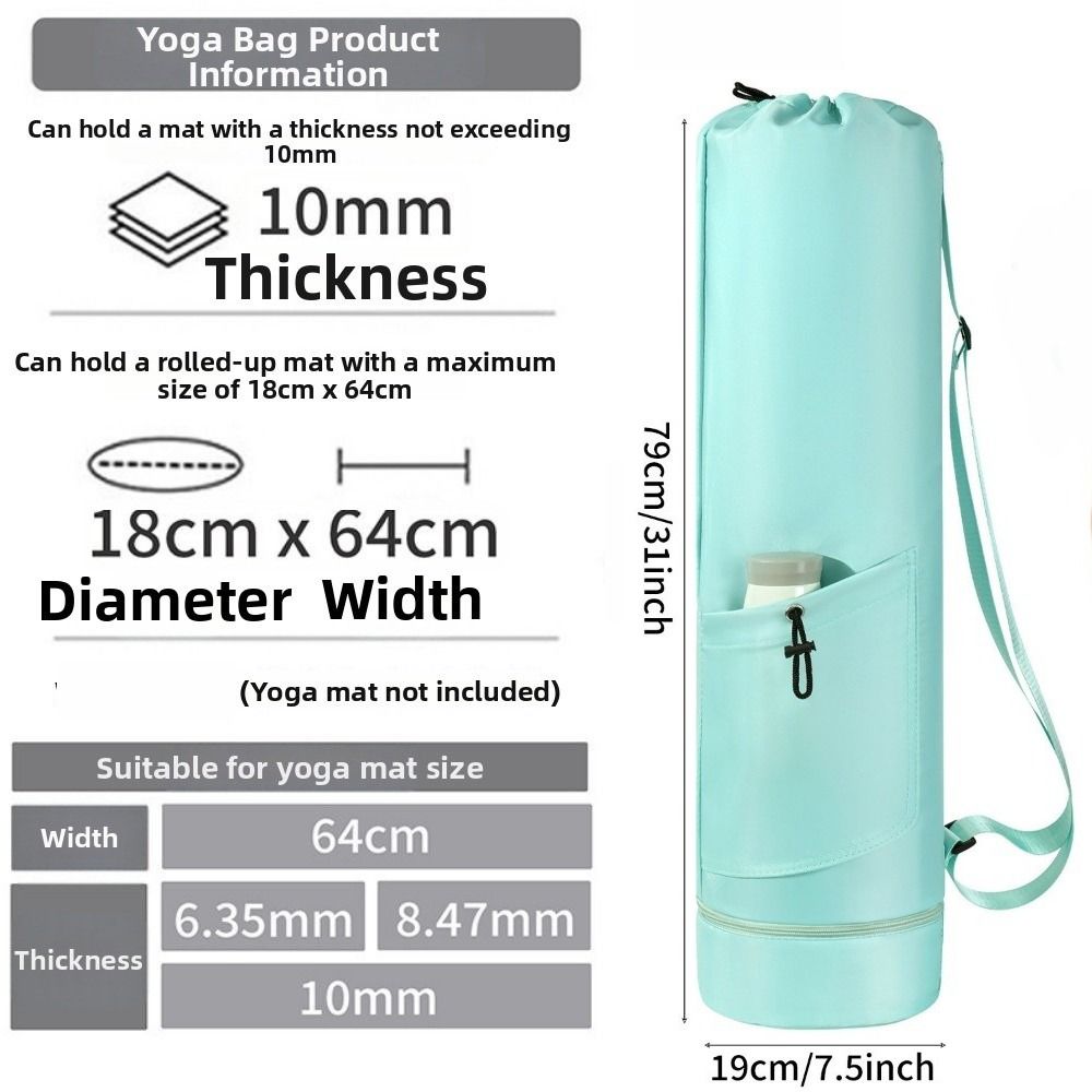 Large Capacity Yoga Mat Storag - đánh giá và giá Yoga Mat Bag Carrier