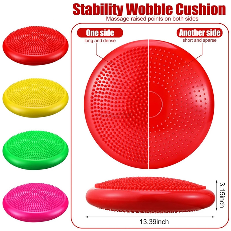13.5in / 34cm Inflated Wobble  - đánh giá và giá Exercise Disc Inflatable