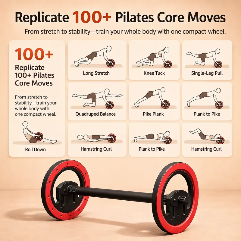 Pilates Yoga Wheel for Home Gy - đánh giá và giá Pilates Yoga Wheel