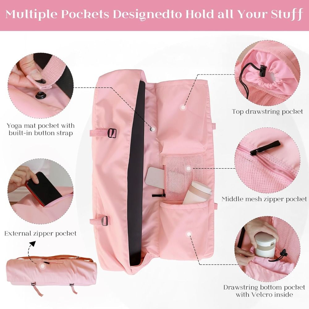 New Design Waterproof Yoga Mat - đánh giá và giá Yoga Mat Bag Carrier