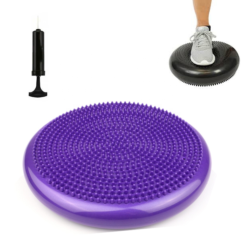 Inflatable Yoga Pilates Balanc - đánh giá và giá Exercise Disc Inflatable