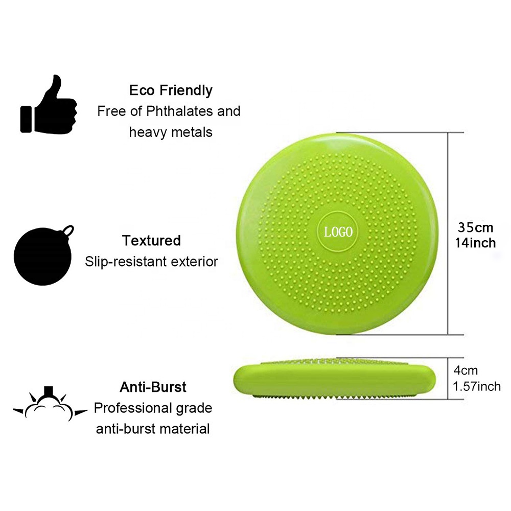 Inflatable Yoga Pilates Balanc - đánh giá và giá Exercise Disc Inflatable