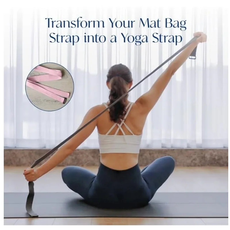 Yoga Mat Bag with Water Bottle - đánh giá và giá Yoga Mat Bag Carrier