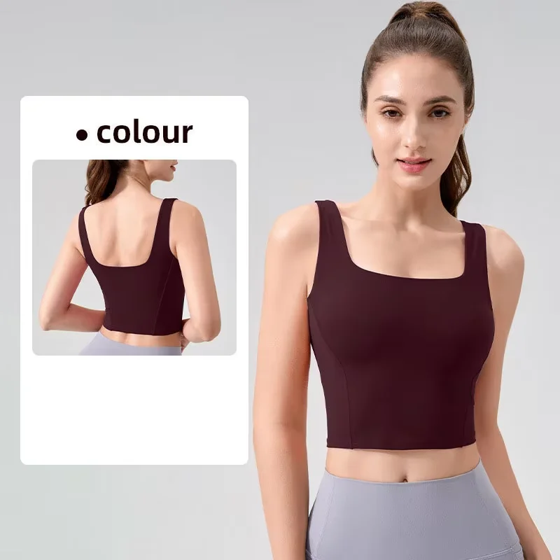 Women's Sports Yoga Vest Squar - đánh giá và giá Pilates Yoga One