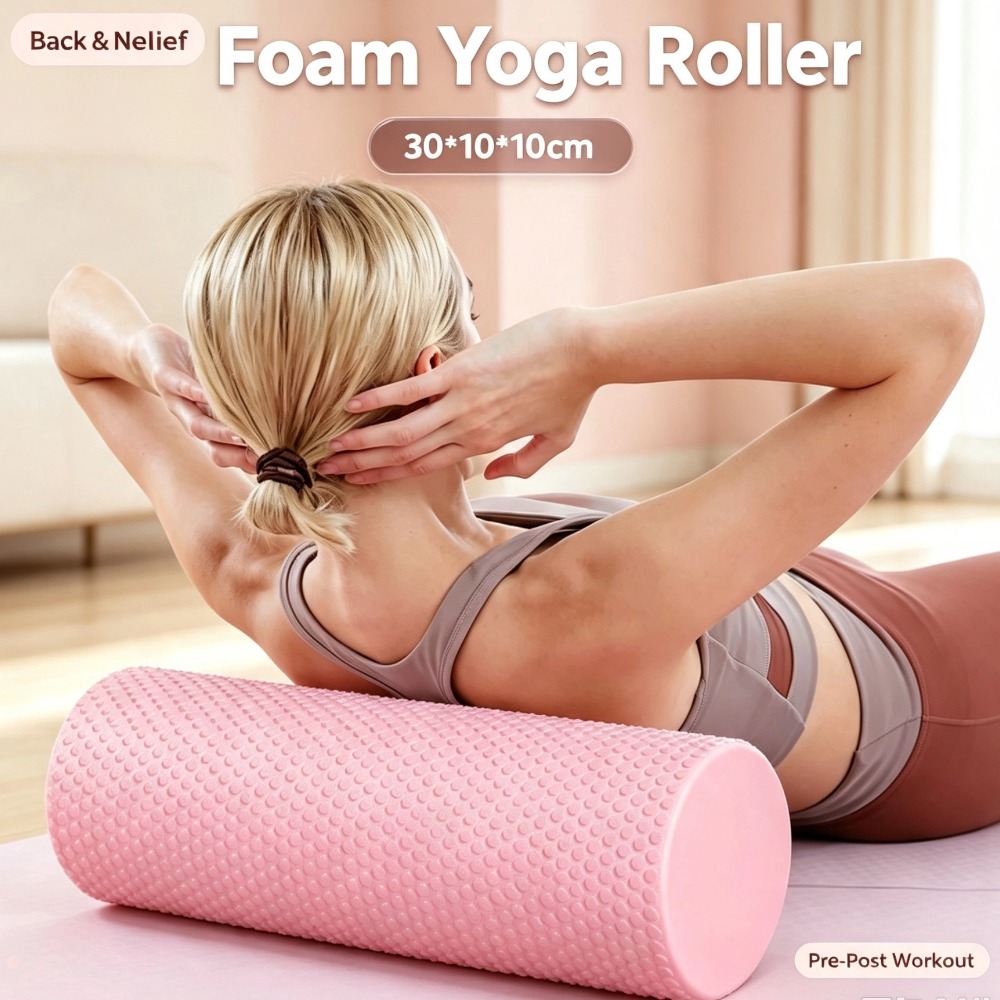 EVA Foam Yoga Roller 30cm Port - đánh giá và giá Pilates Yoga Wheel