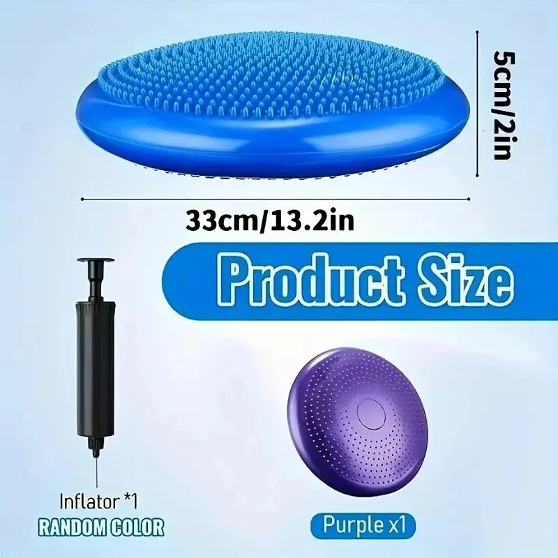 Inflatable Balance Pad Yoga Ma - đánh giá và giá Exercise Disc Inflatable