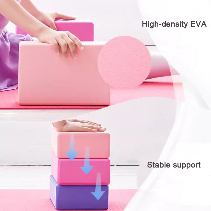 1PC Yoga Building Blocks Cubes - đánh giá và giá Pilates Yoga Block Exercises