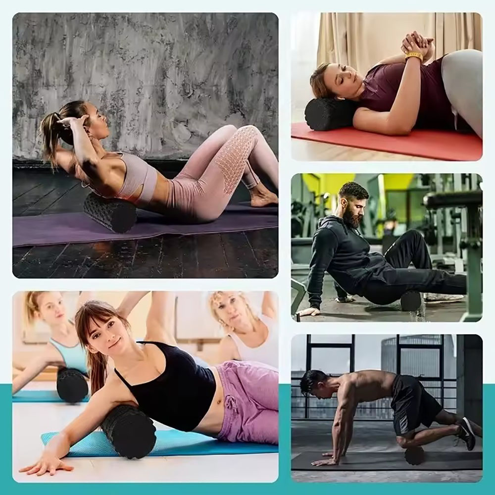 33cm Foam Roller for Muscle Ma - đánh giá và giá Pilates Yoga Wheel