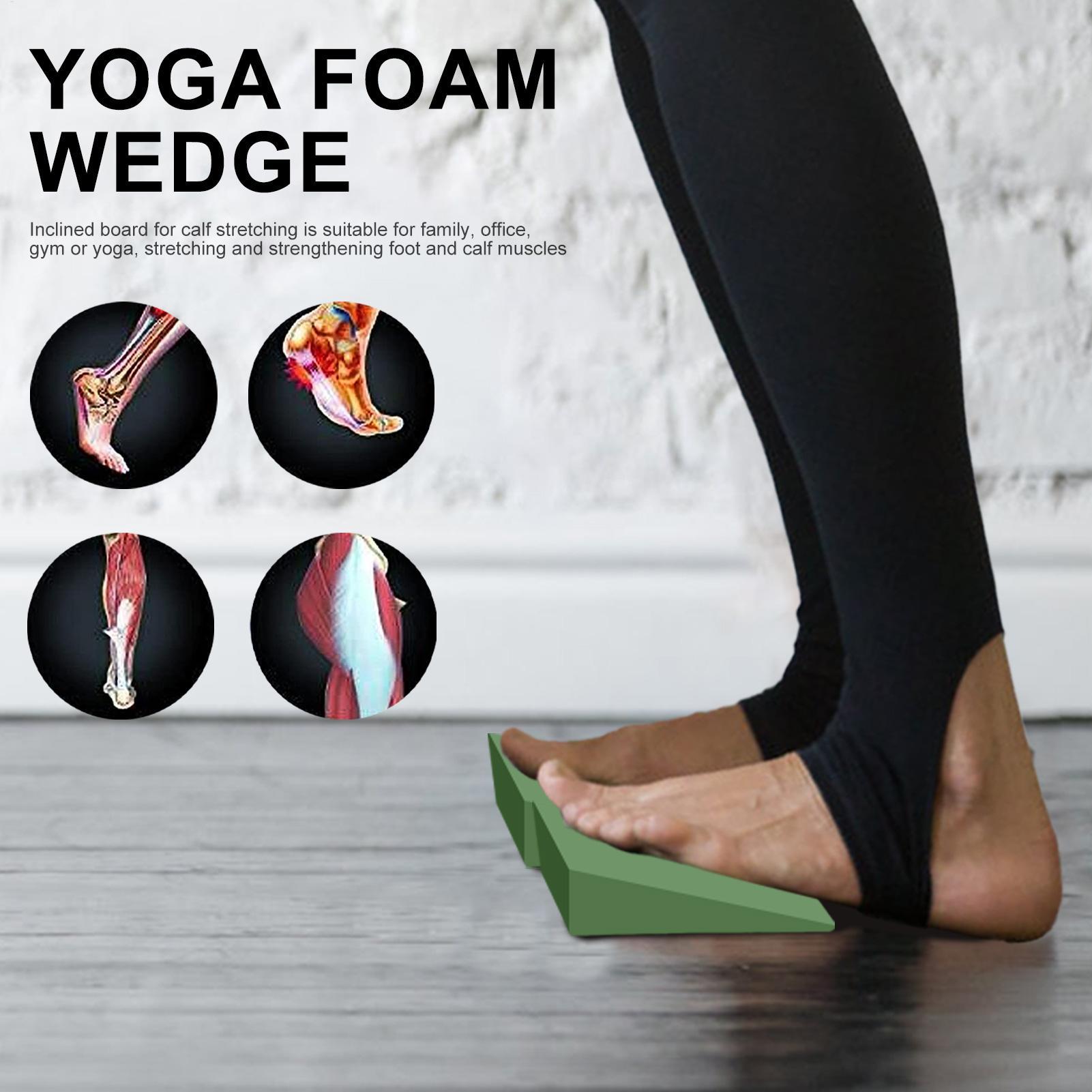 1Pairs Yoga Wedge Blocks EVA F - đánh giá và giá Pilates Yoga Block Exercises