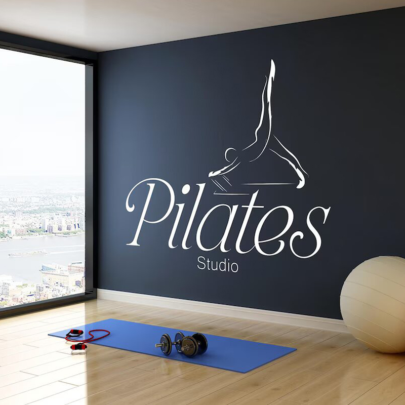 Pilates Studio Sticker Wall De - đánh giá và giá Pilates Yoga Quotes
