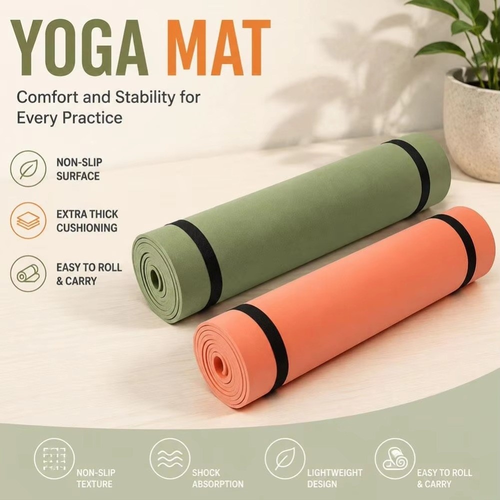 Multi-purpose 180×50cm Exercis - đánh giá và giá Pilates Yoga Mat Thickness