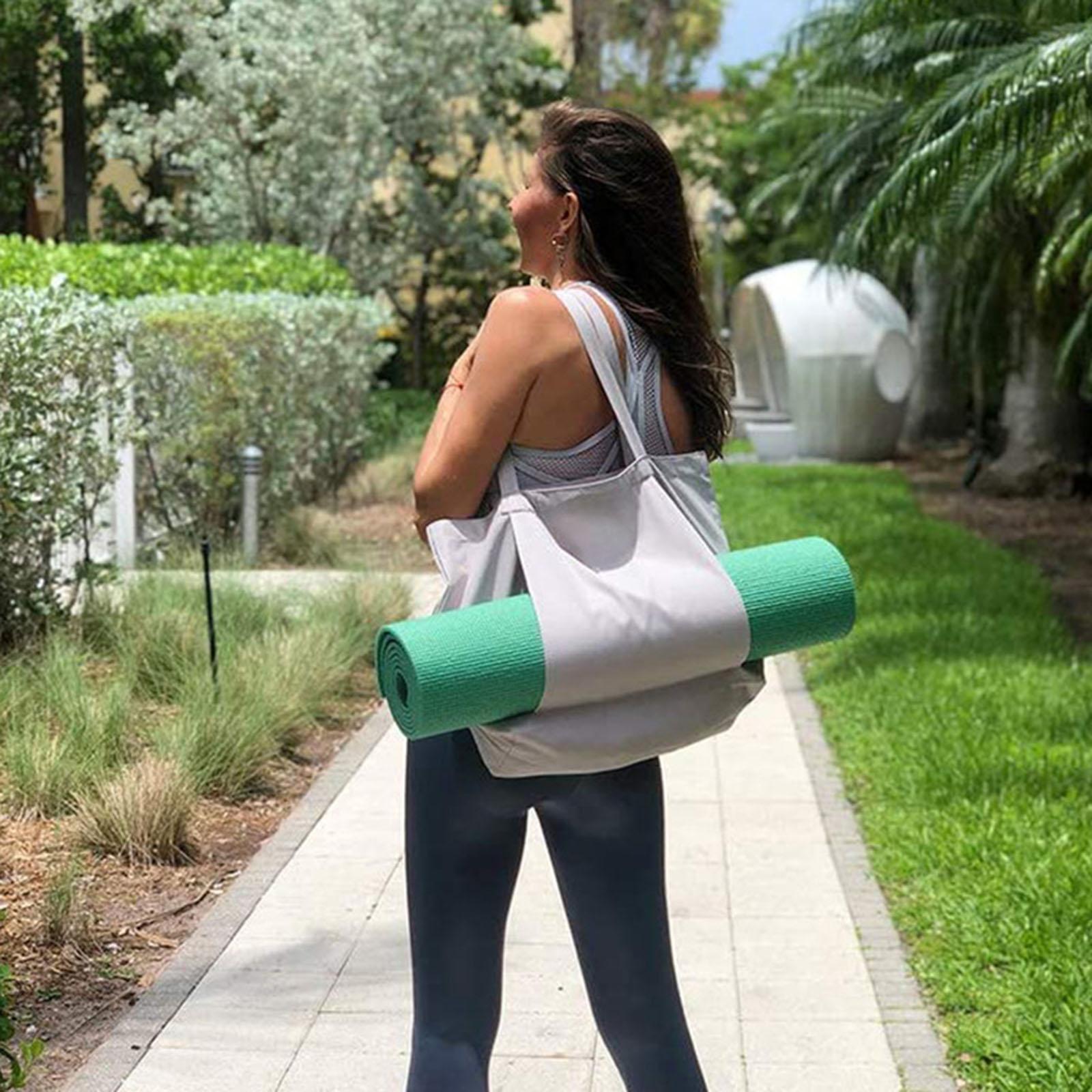 Yoga Women Canvas Tote Shoulde - đánh giá và giá Yoga Mat Bag Carrier