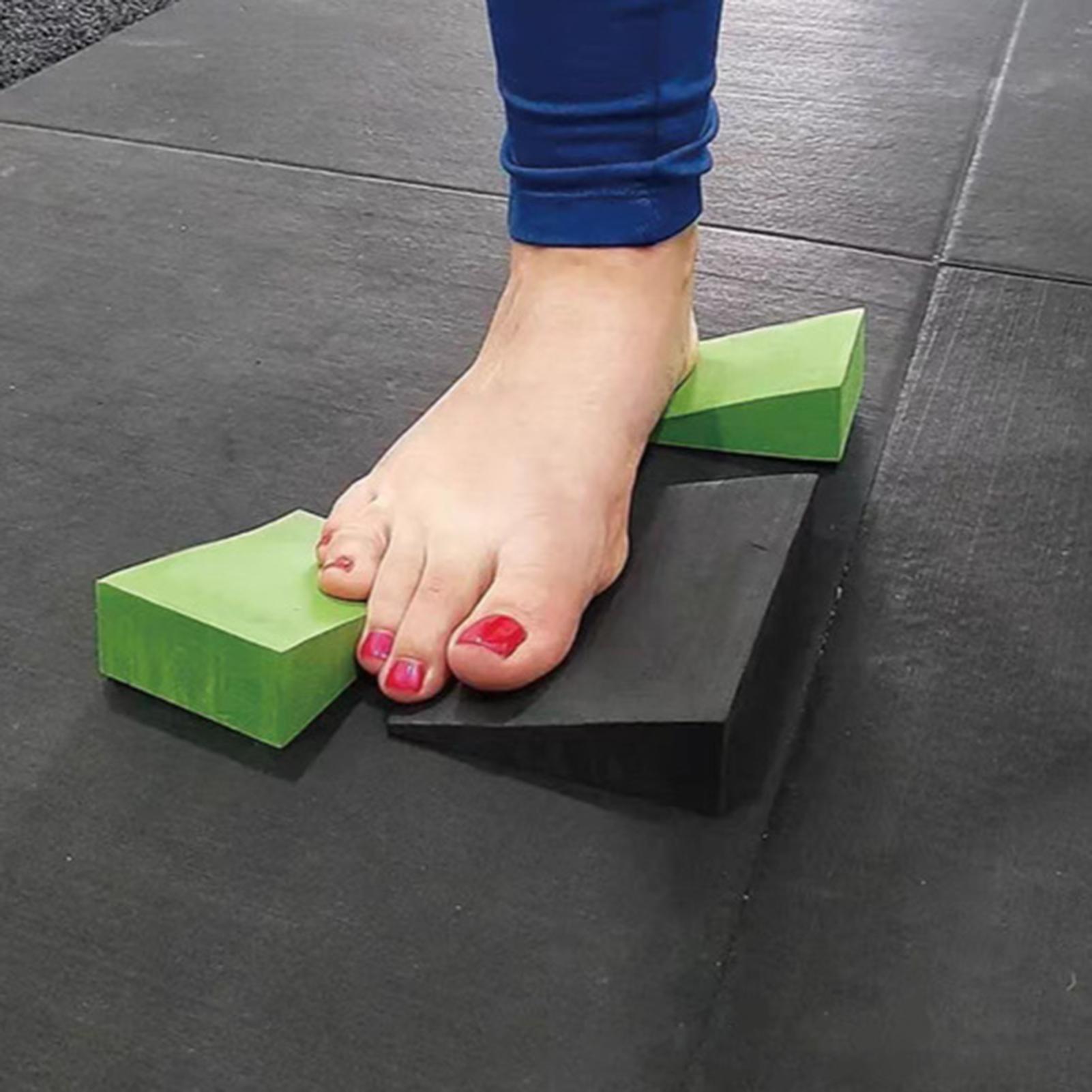 3Pcs Yoga Wedge Blocks EVA Foa - đánh giá và giá Pilates Yoga Block Exercises