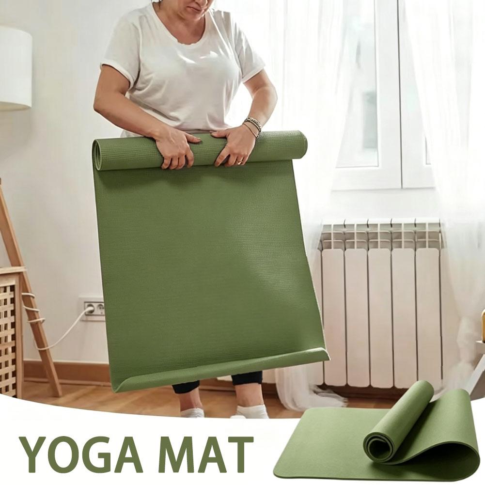 1/2Pcs Thick Yoga Mat Anti-ski - đánh giá và giá Pilates Yoga Mat Thickness