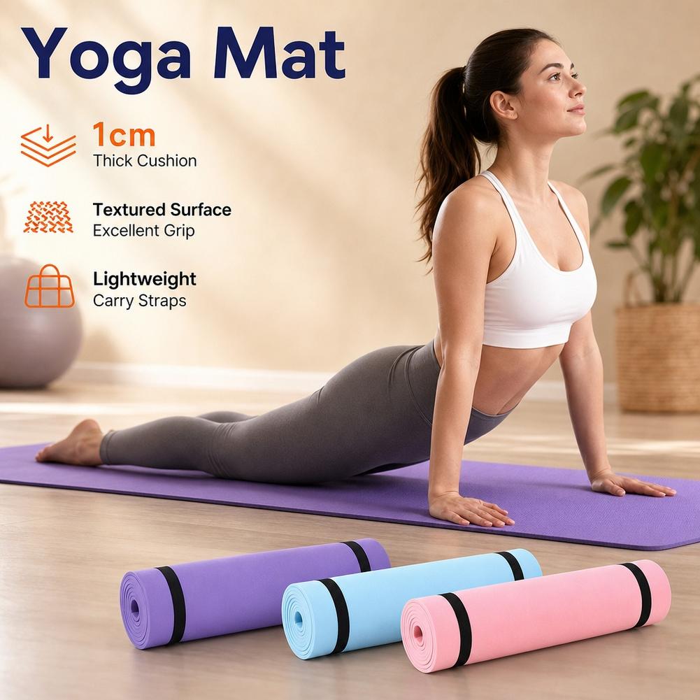 6mm Yoga Mat Non Slip Outdoor  - đánh giá và giá Pilates Yoga Mat Thickness