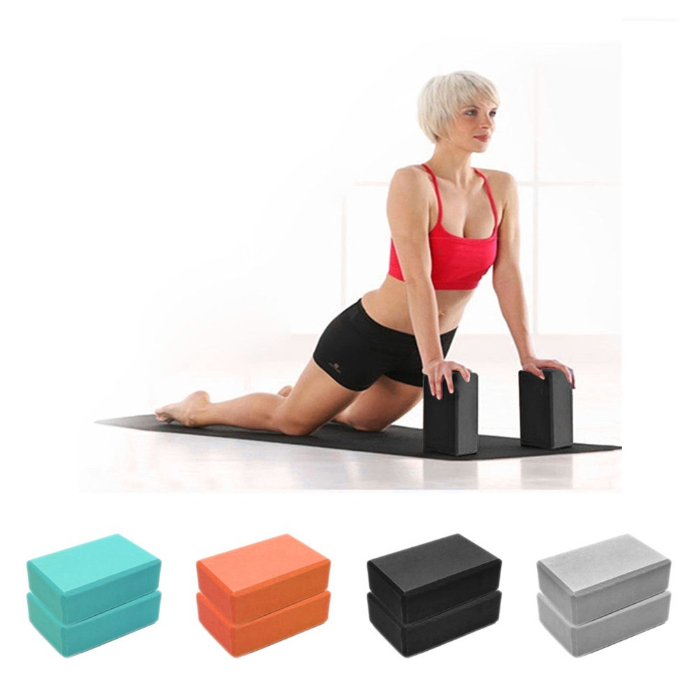 Colored EVA Yoga Block Brick N - đánh giá và giá Pilates Yoga Block Exercises
