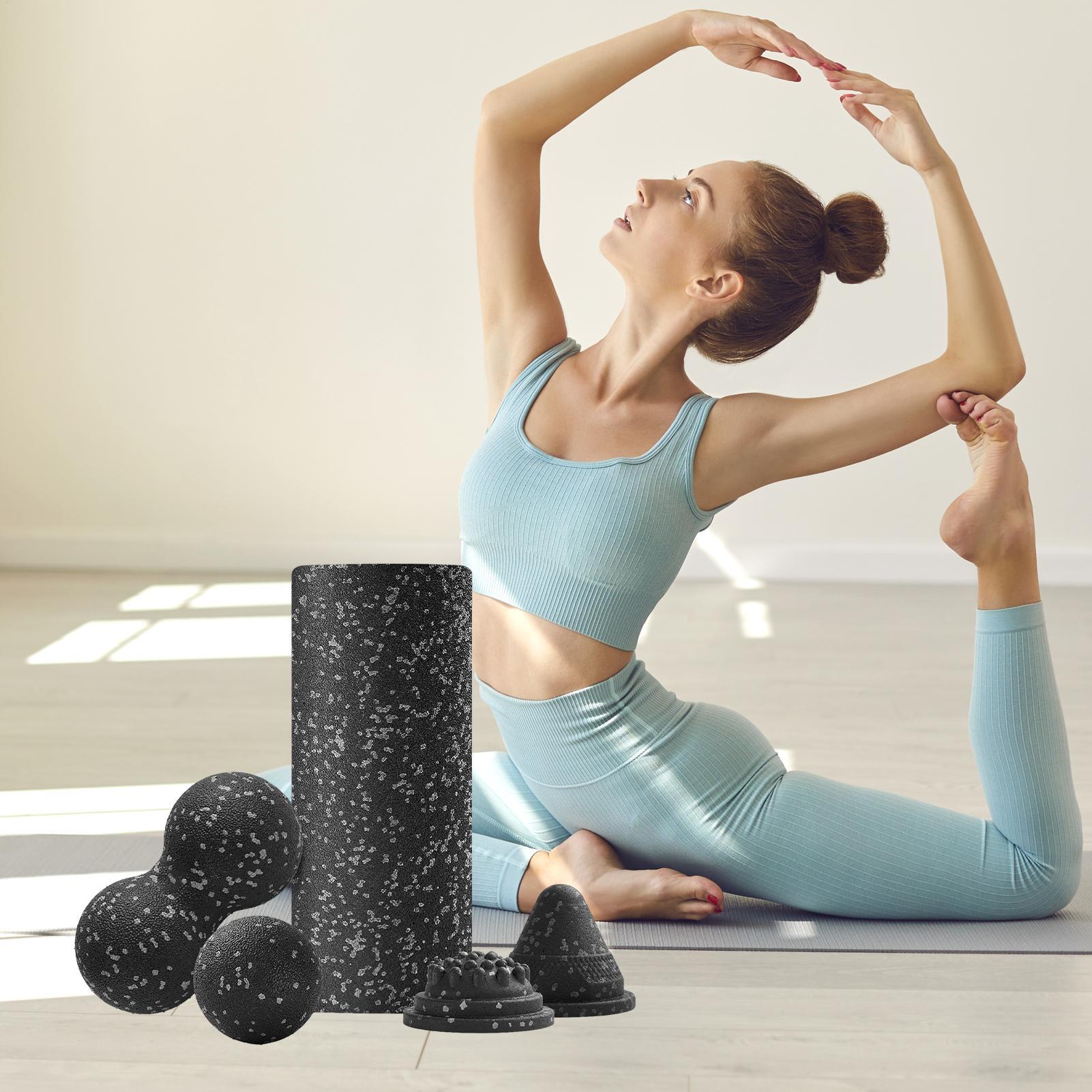 Yoga Roller Exercise Foam Roll - đánh giá và giá Pilates Yoga Wheel